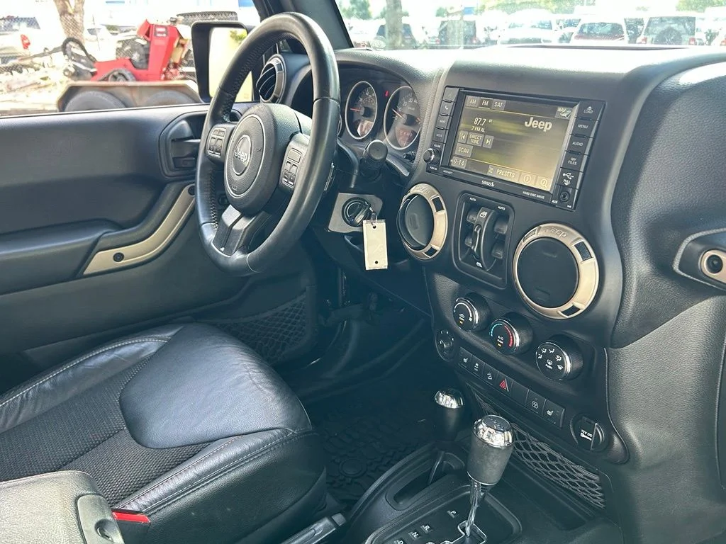 Certified Used 2017 Black Jeep Unlimited Sahara image 46