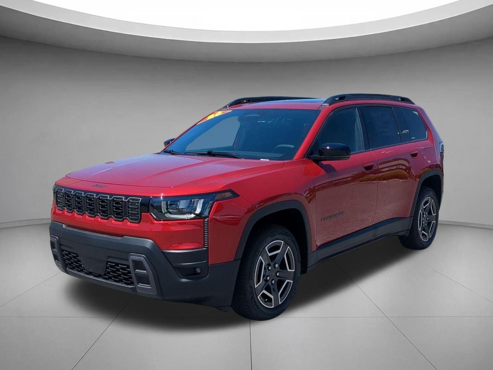 New 2026 Red Hot Pearl-Coat Exterior Paint Jeep Limited image 1