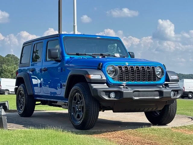 New 2026 Hydro Blue Pearl-Coat Exterior Paint Jeep Sport image 1