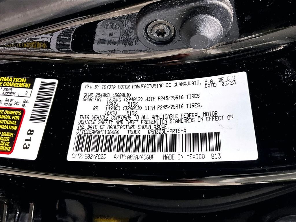 Used 2023 Black Toyota SR5 image 35