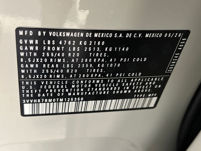New 2026 Gray Volkswagen 2.0T SE R-Line Black image 22