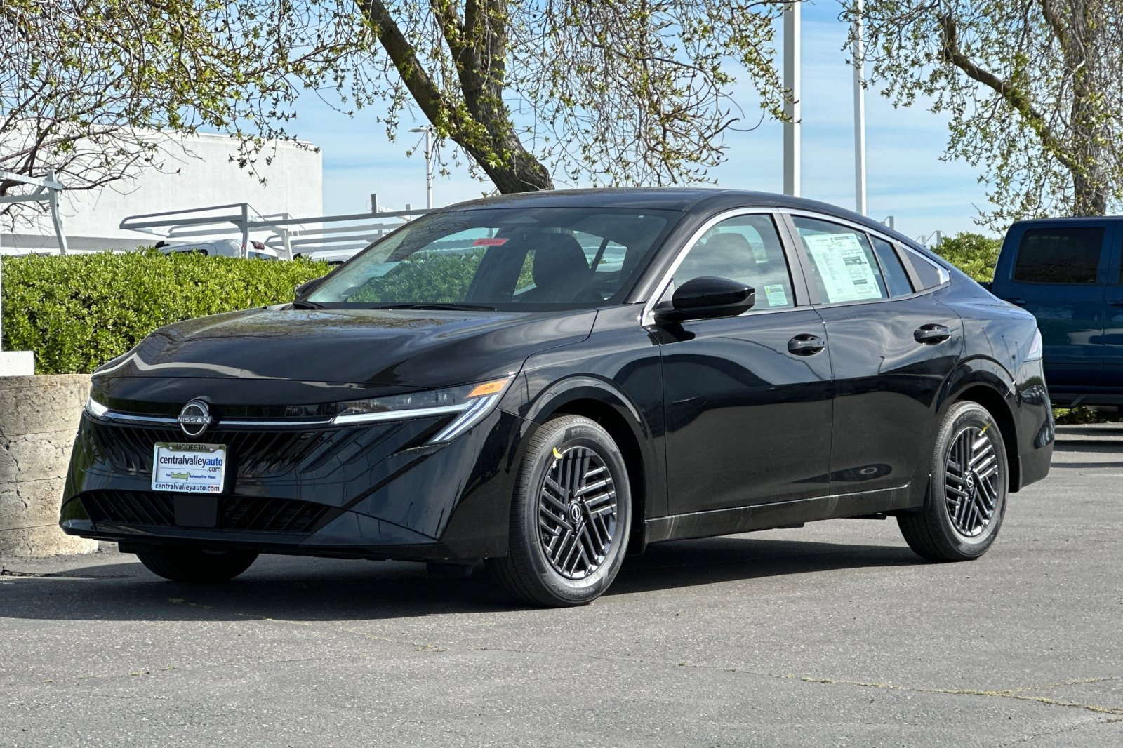 New 2026 Super Black Nissan SV image 8