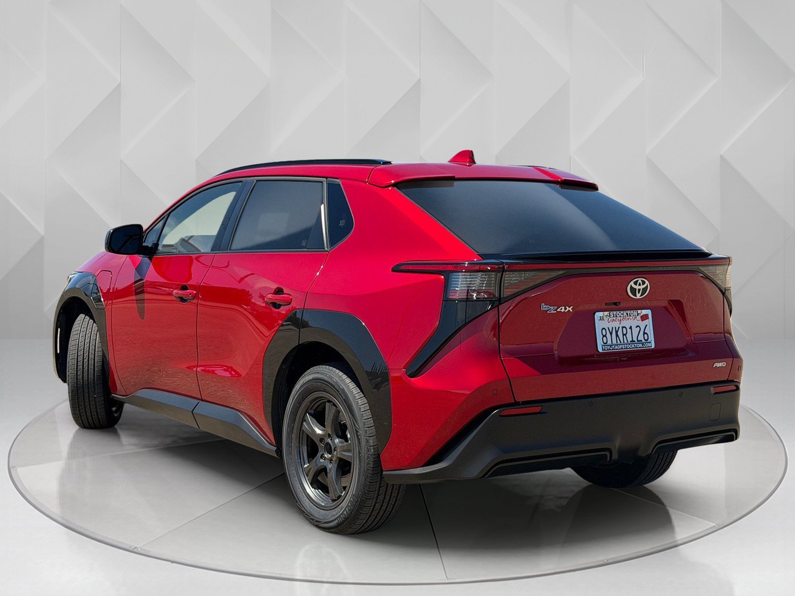 Certified Used 2023 Supersonic Red Toyota XLE image 3