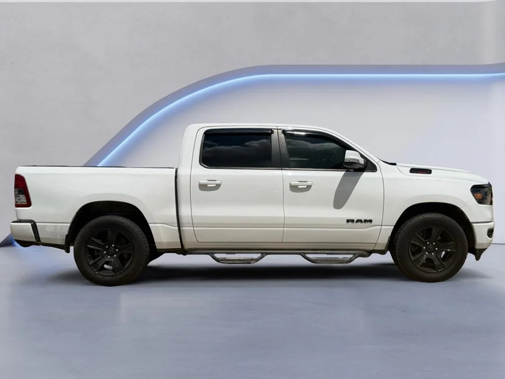 Used 2020 Bright White Clearcoat Ram Lone Star image 7