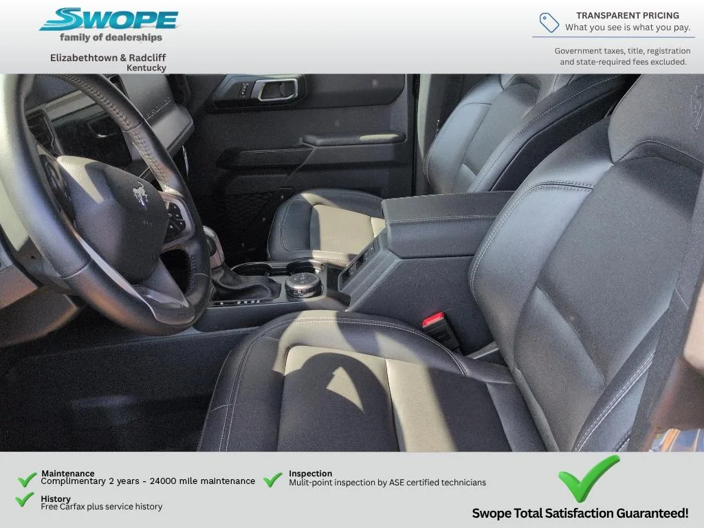 Used 2025 Azure / Gray Metallic Ford Big Bend image 15