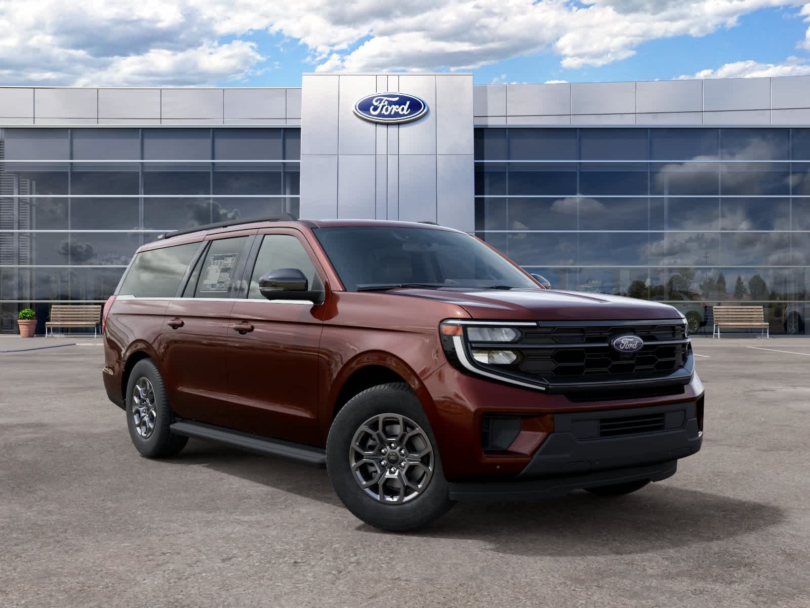 New 2027 Bronze Fire Metallic Tinted Clearcoat Ford Active image 4