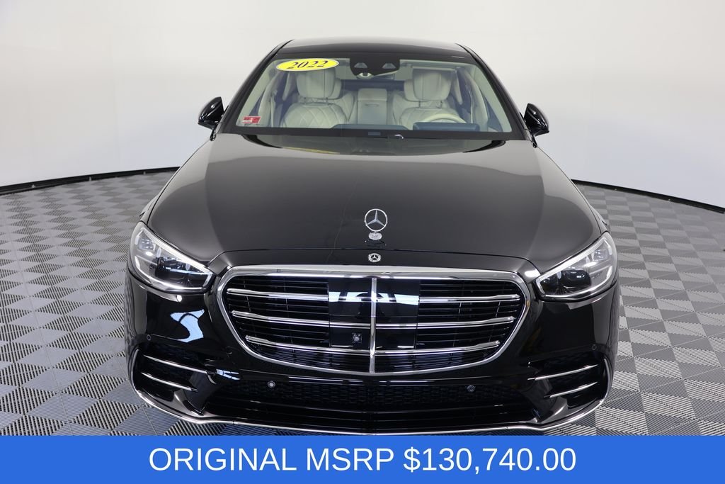 Used 2022 Black Mercedes-Benz S 580 image 3
