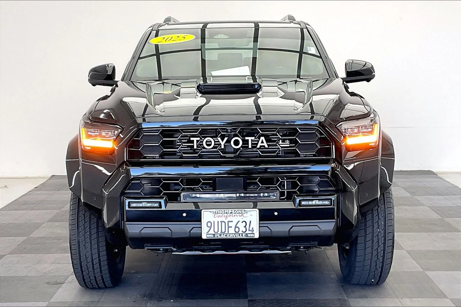 Used 2025 Black Toyota Hybrid TRD Pro image 2