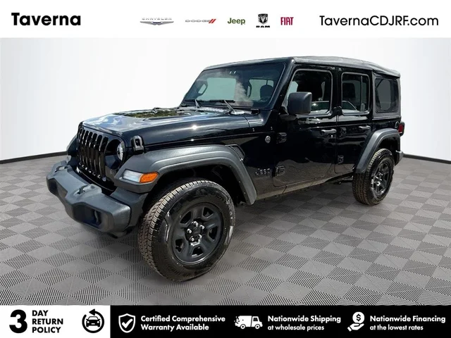 2022 Jeep Wrangler Unlimited Sport