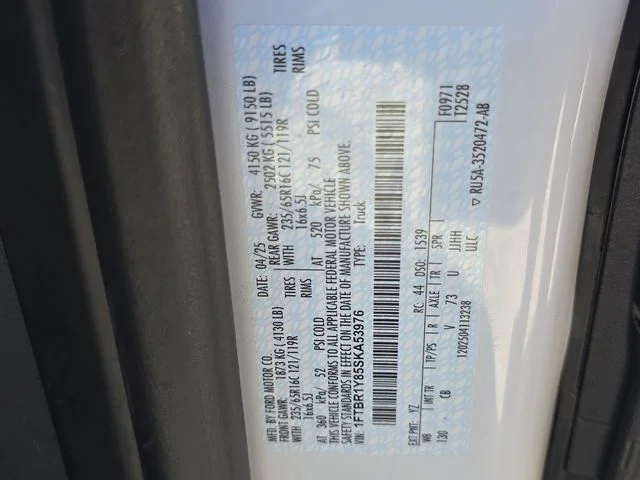 Certified Used 2025 White Ford Base image 23
