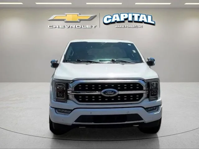 Used 2021 White Ford Platinum image 8