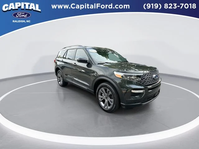 Used 2023 Green Ford XLT image 2