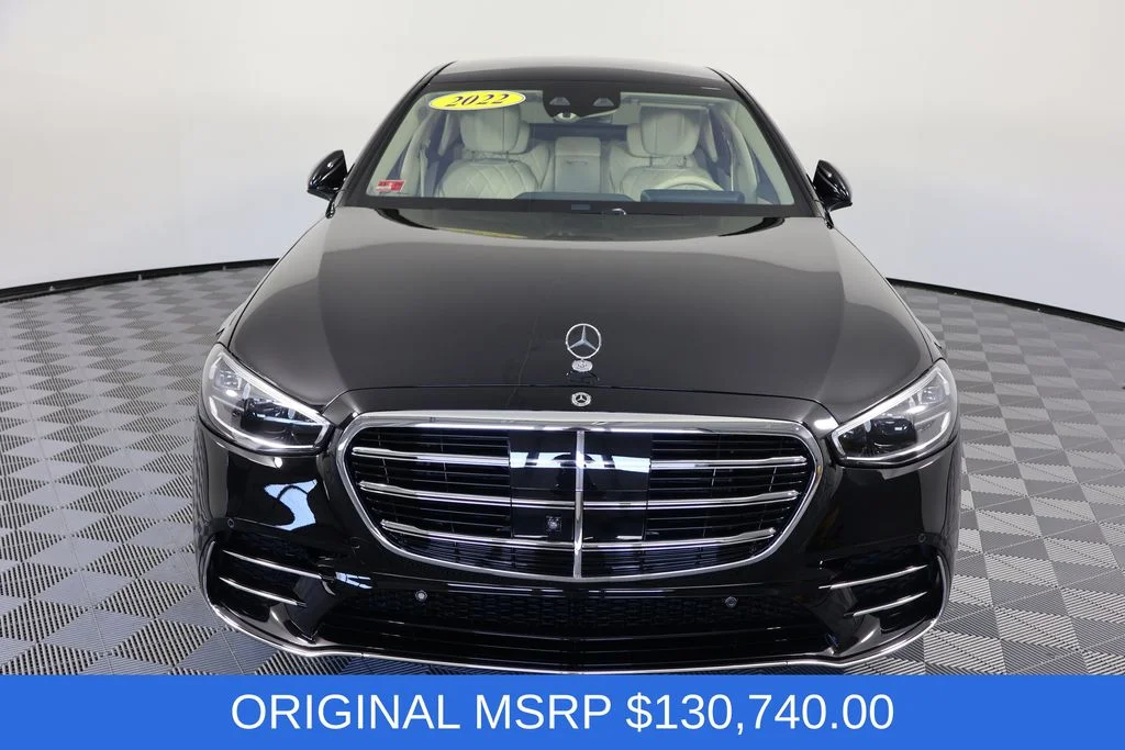 Used 2022 Black Mercedes-Benz S 580 image 3