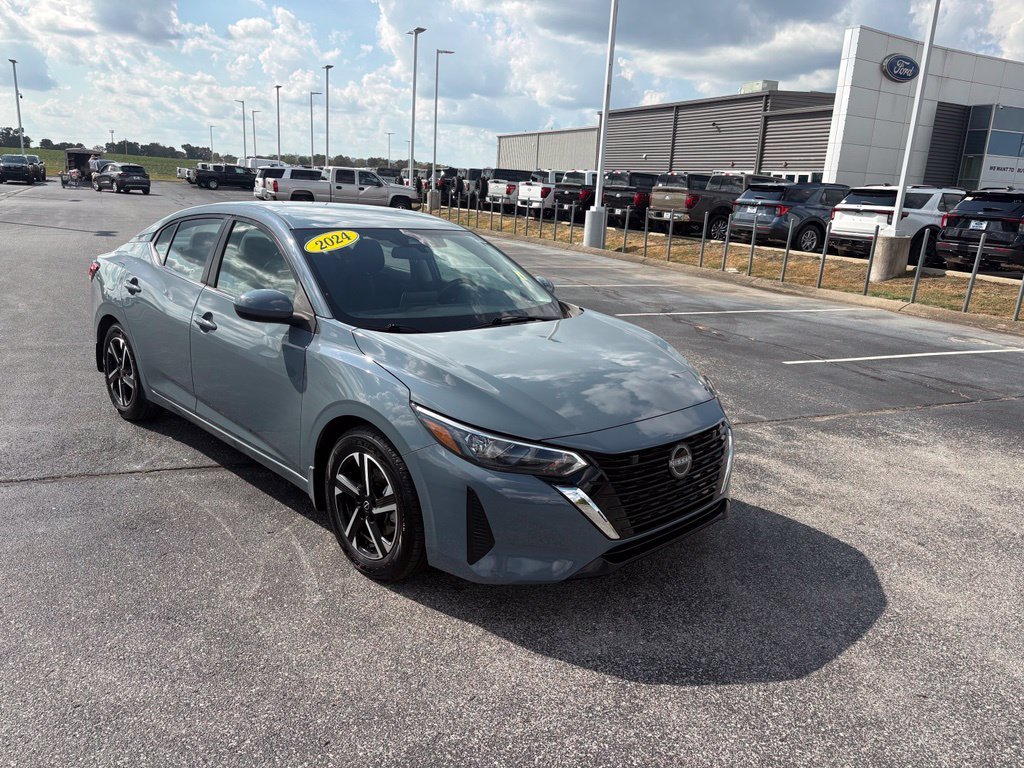 Certified 2024 Nissan Sentra SV with VIN 3N1AB8CV7RY206099 for sale in Shelbyville, TN