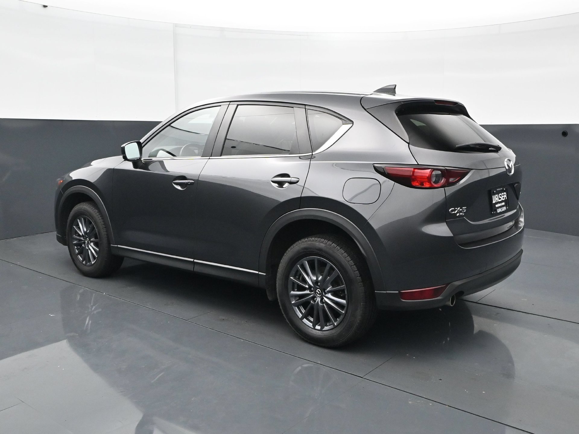 Used 2021 Machine Gray Metallic Mazda Touring AWD image 4