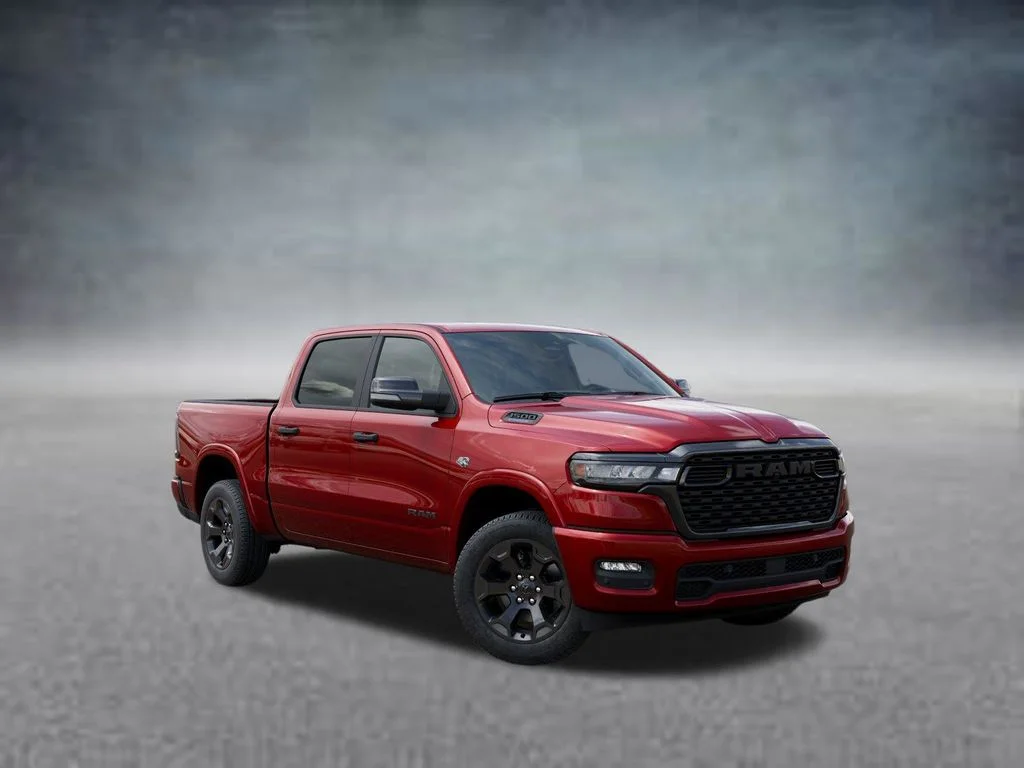 New 2026 Molten Red Pearl-Coat Exterior Paint RAM Big Horn/Lone Star image 5