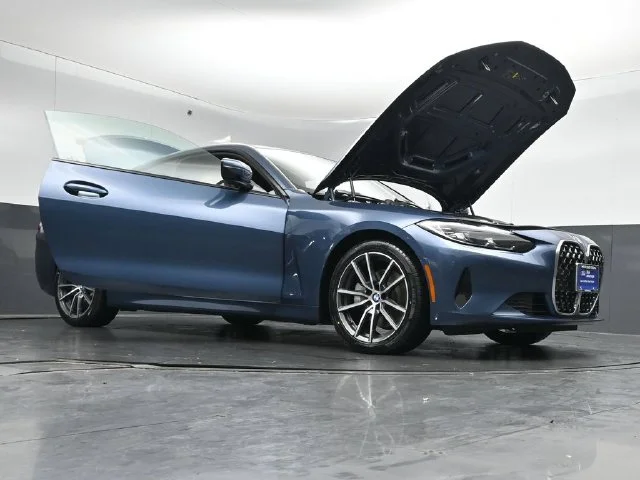 Certified Used 2021 Arctic Race Blue Metallic BMW 430i xDrive image 49