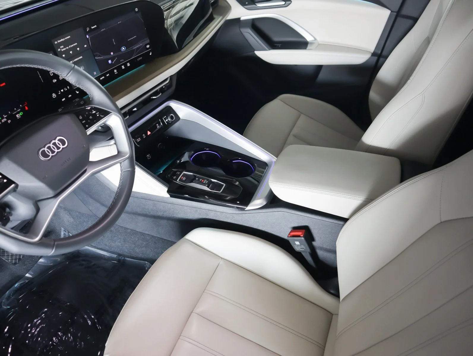Certified Used 2025 Glacier White Metallic Audi Premium image 23