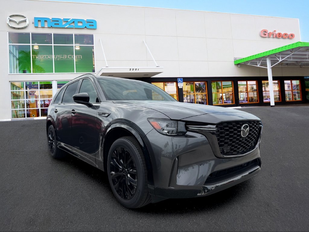 New 2026 Machine Gray Metallic Mazda 3.3 Turbo S Premium Sport AWD image 1
