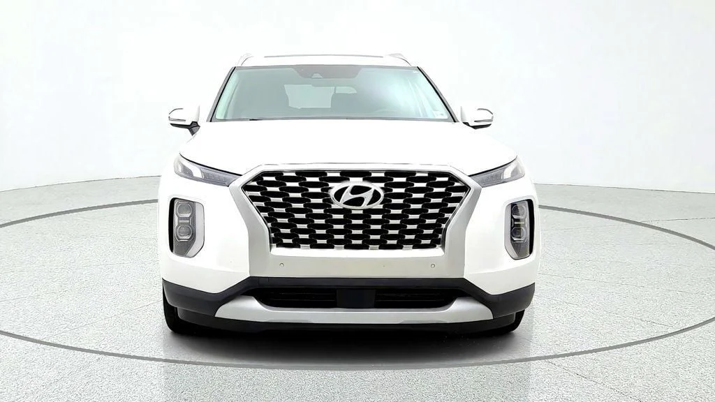 Used 2021 Hyper White Hyundai SEL AWD image 2
