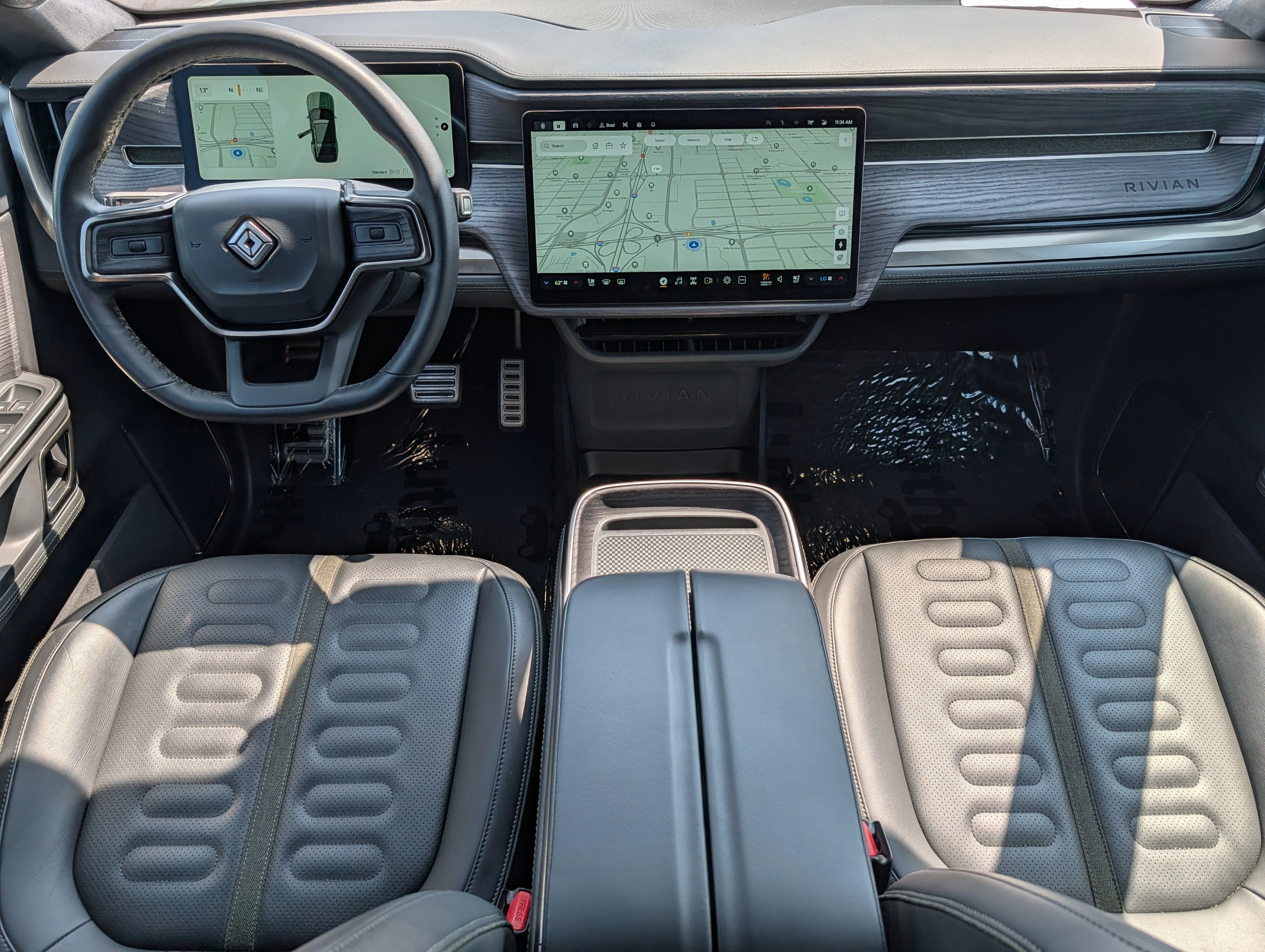Used 2024 Forest Green Rivian Adventure image 10