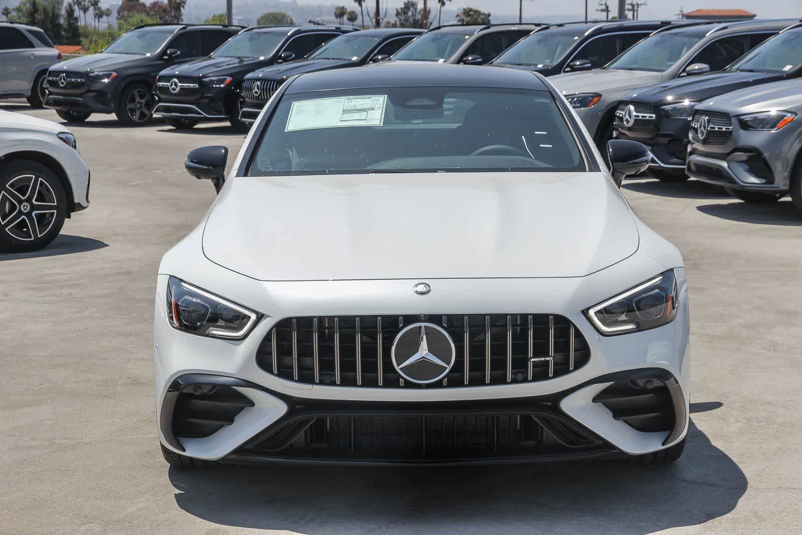 New 2026 MANUFAKTUR Moonlight White Metallic Mercedes-Benz AMG® GT 53 image 2
