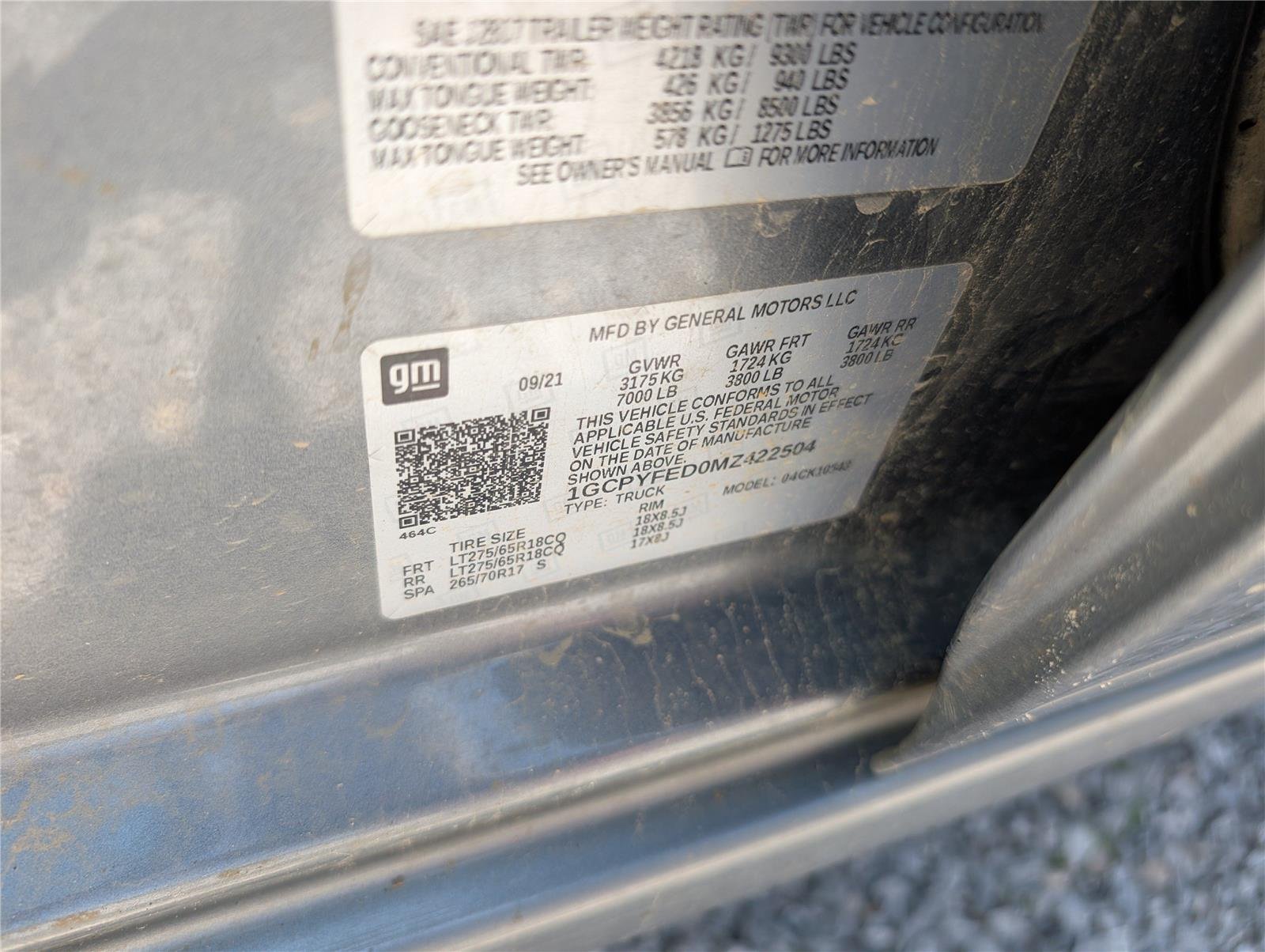 Used 2021 SATIN STEEL METALLIC Chevrolet LT Trail Boss image 35