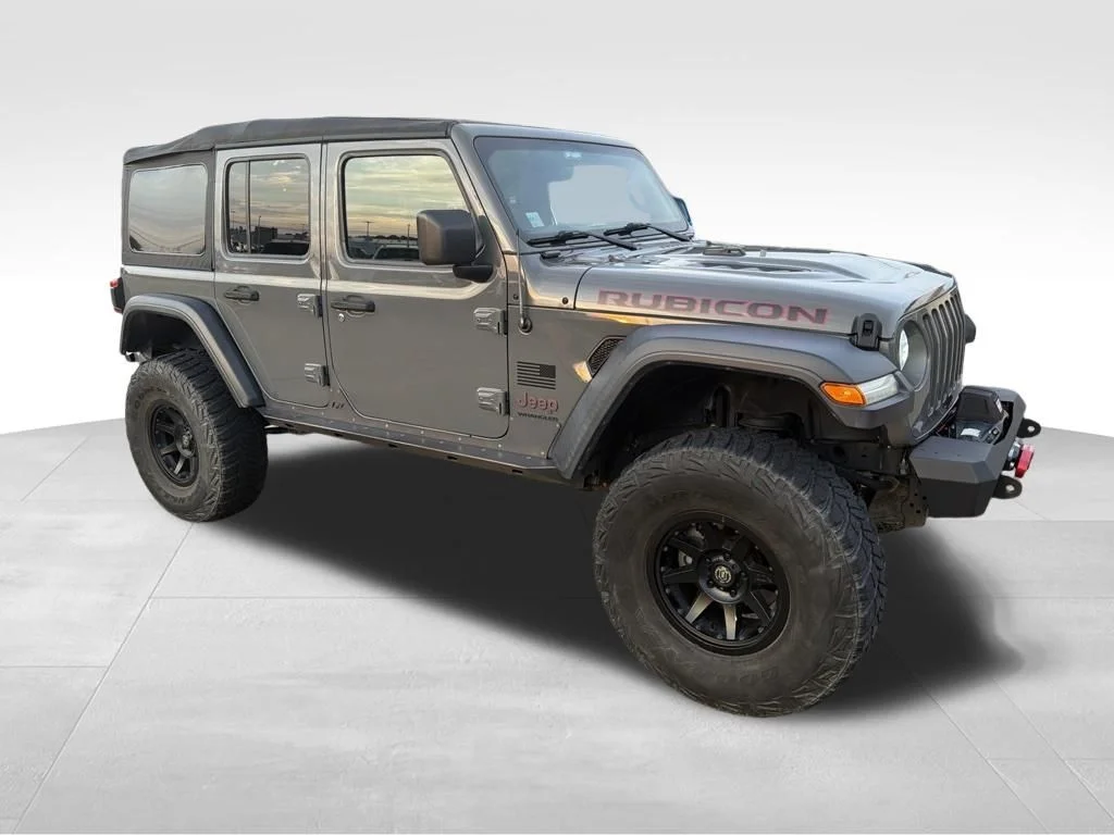 Used 2020 Gray Jeep Unlimited Rubicon image 2