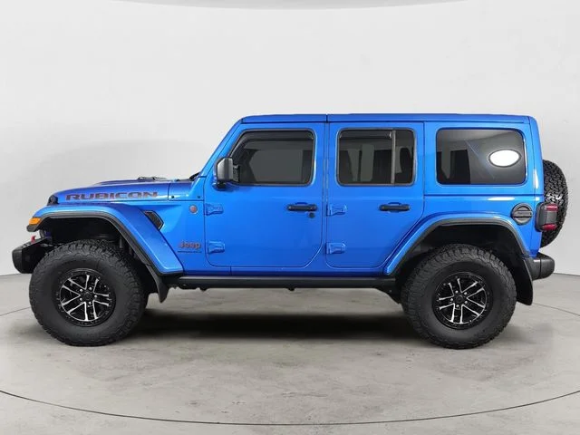 Used 2024 Hydro Blue Pearl Coat Jeep Rubicon X image 2