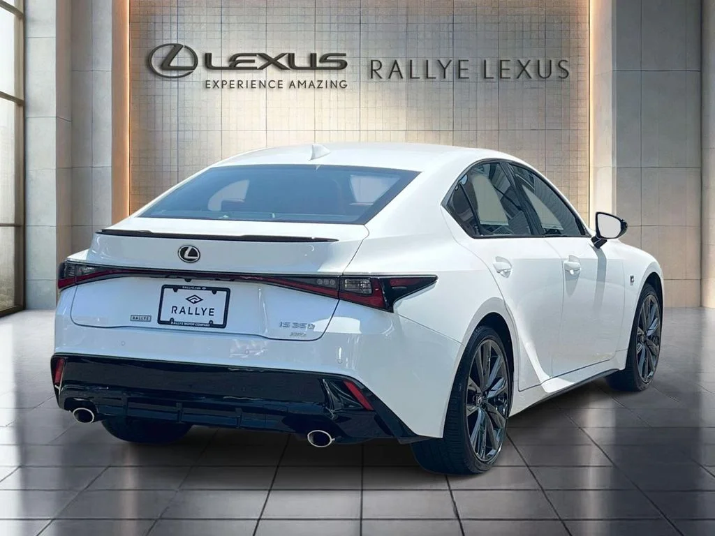 Certified Used 2025 White Lexus 350 F SPORT image 7