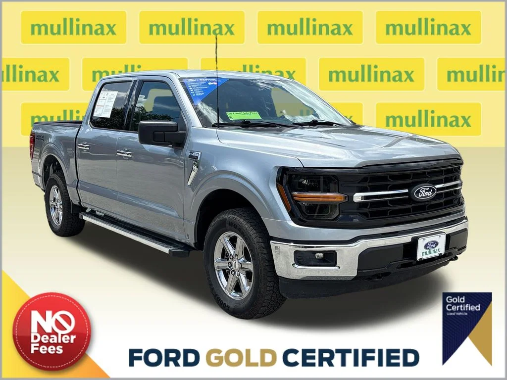 Certified Used 2025 Silver Ford XLT image 1