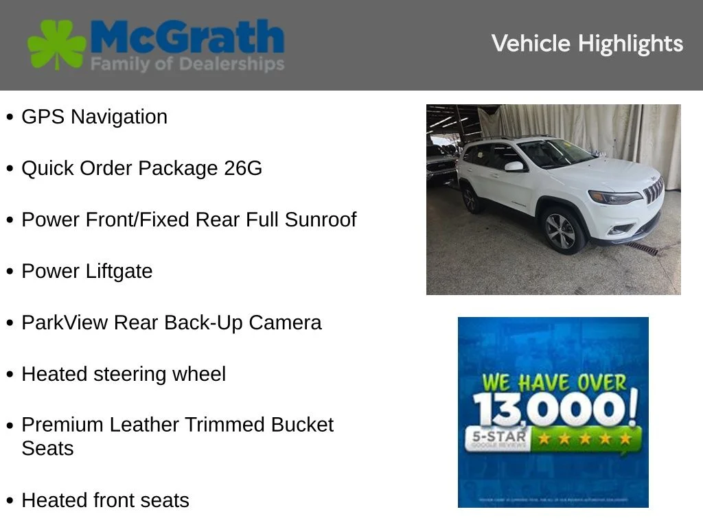 Used 2019 White Jeep Limited image 6