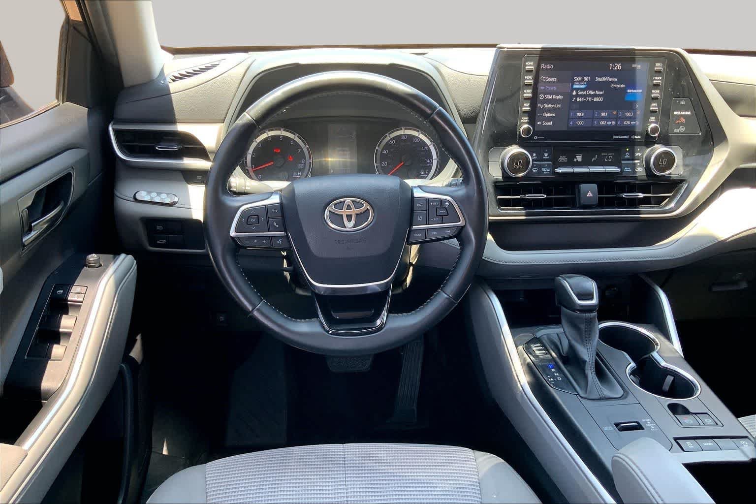 Used 2021 Magnetic Gray Metallic Toyota LE image 6