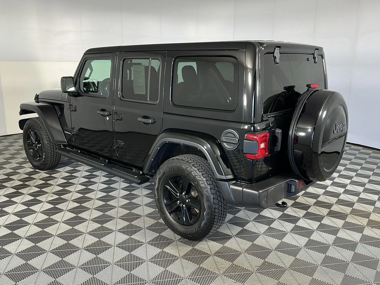 Used 2023 Black Clearcoat Jeep Sahara Altitude image 12