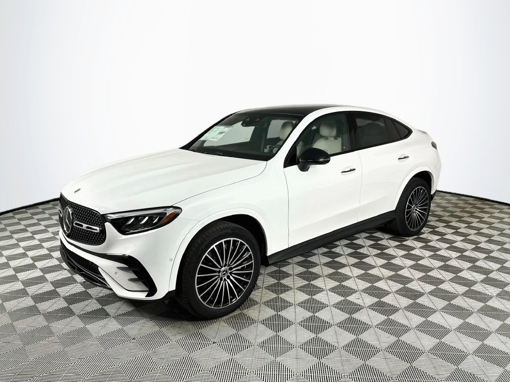 New 2027 Polar White Mercedes-Benz GLC 300 Coupe image 3