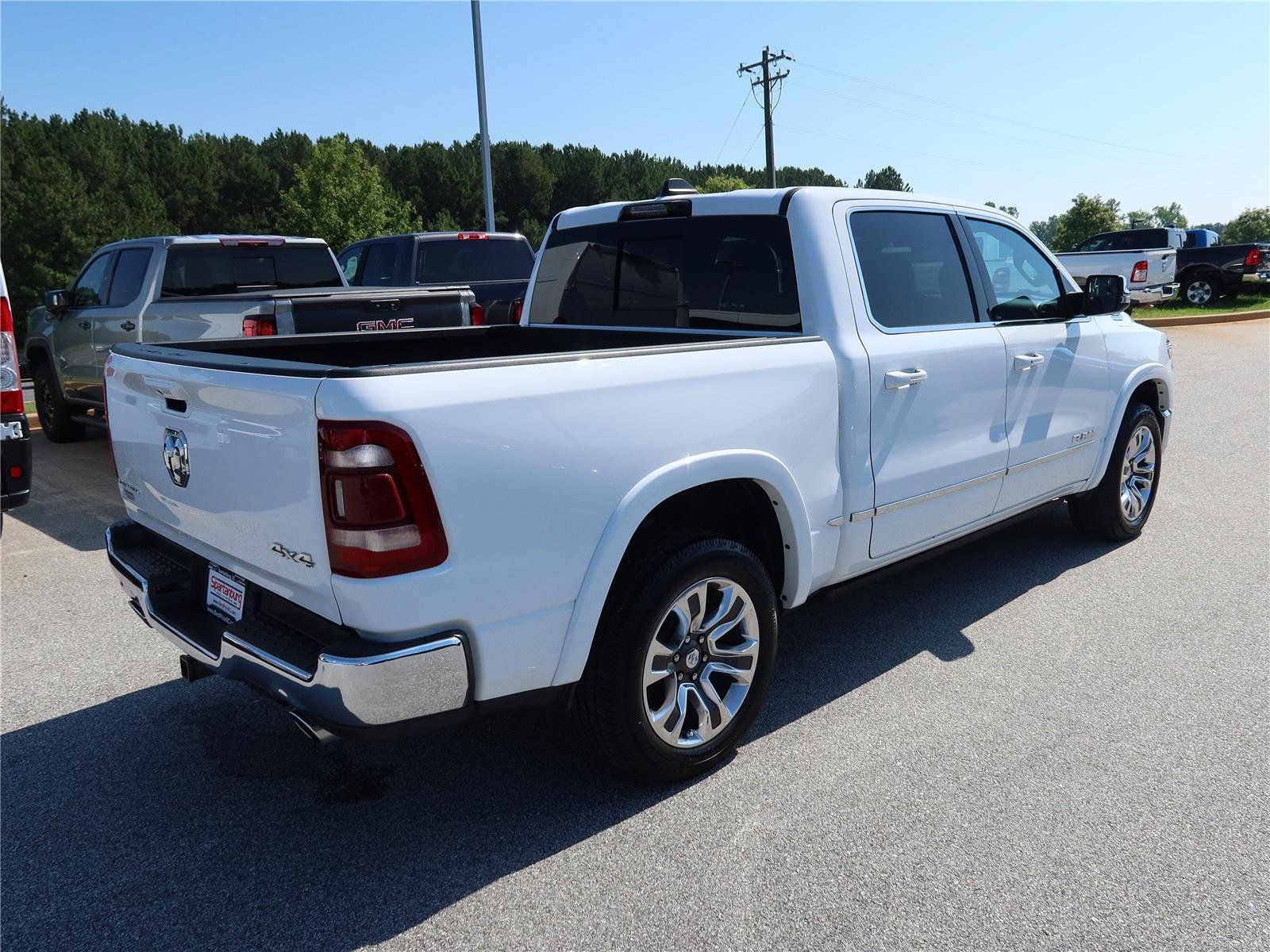 Used 2023 Bright White Clearcoat Ram Limited image 6