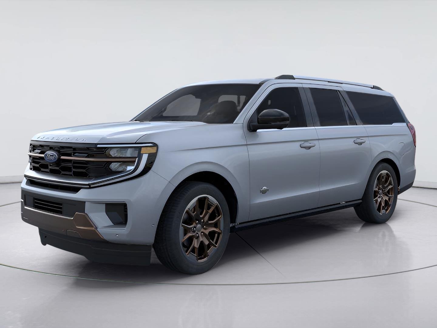 New 2026 Glacier Gray Metallic Tri-Coat Ford MAX King Ranch® image 1