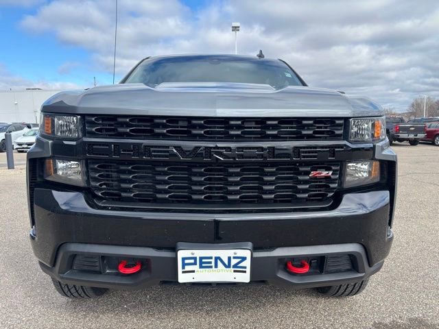 Used 2022 Chevrolet Silverado 1500 Limited Custom Trail Boss with VIN 1GCPYCEKXNZ115243 for sale in Rochester, Minnesota