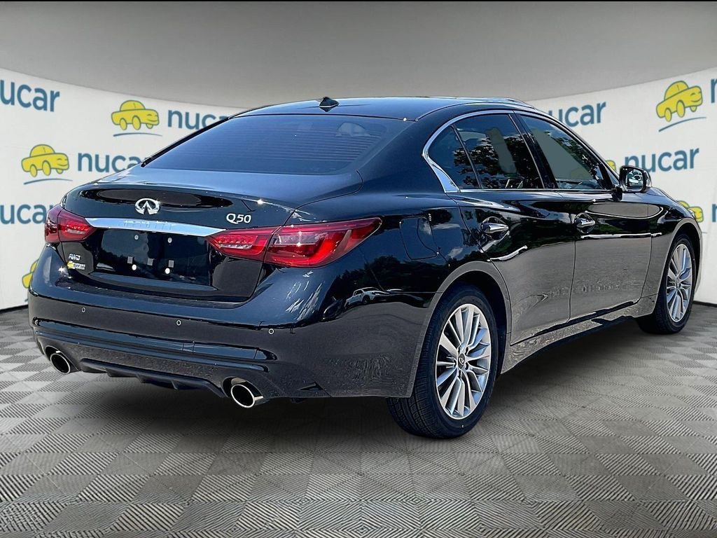 Used 2024 Black Obsidian INFINITI LUXE image 6