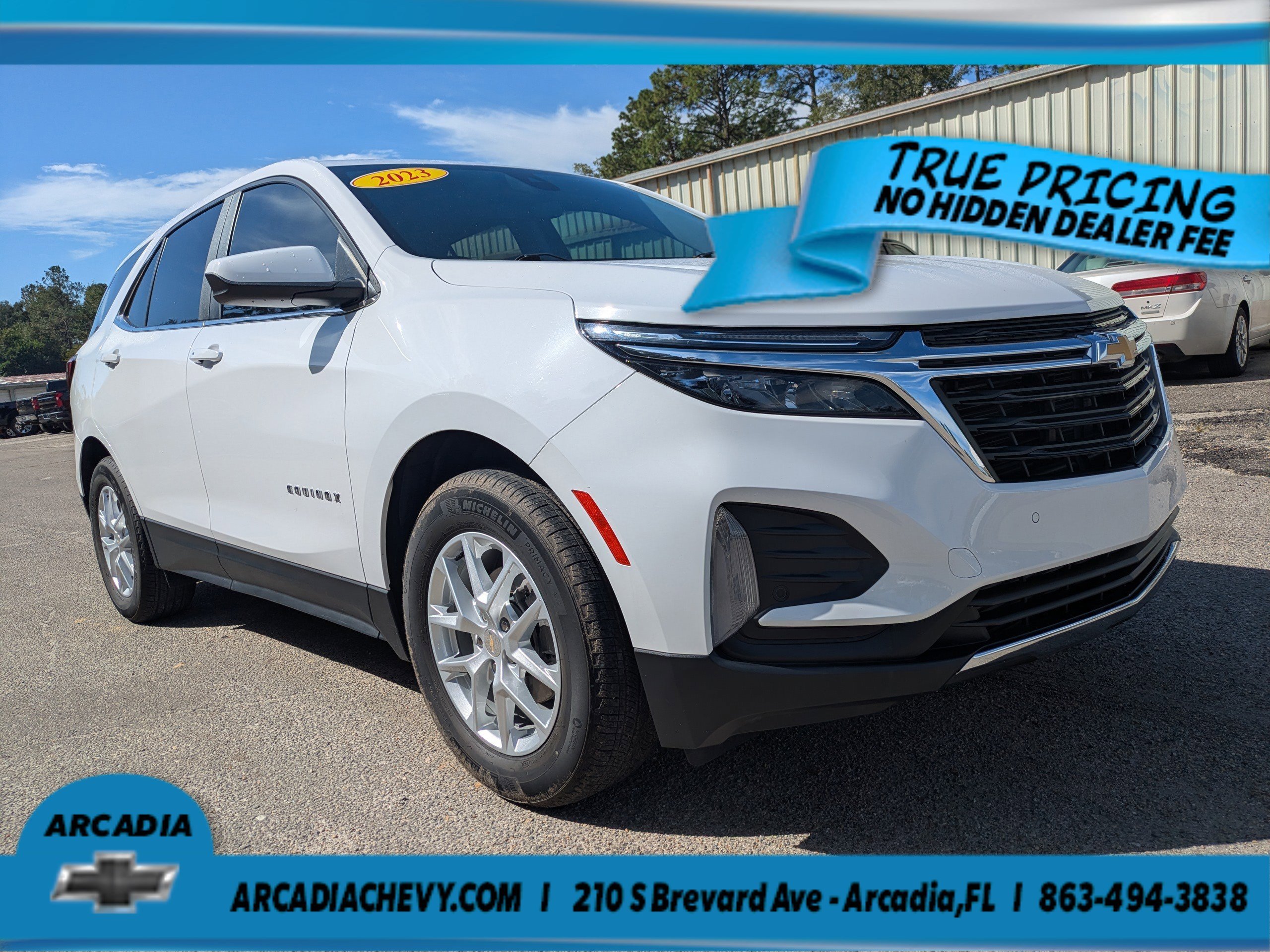 Used 2023 Summit White Chevrolet LT image 2