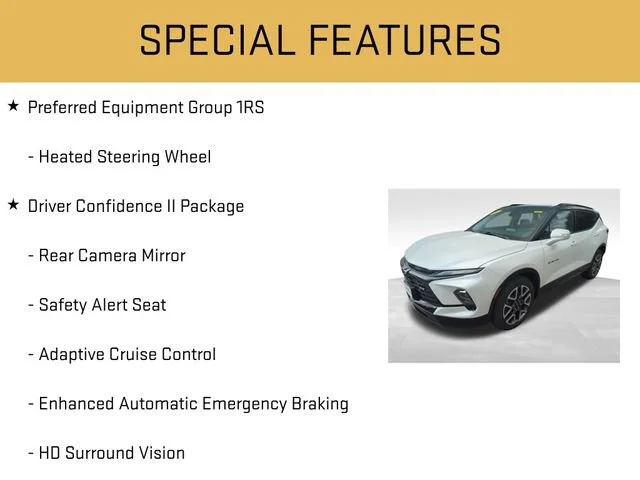 Used 2024 Iridescent Pearl Tricoat Chevrolet RS image 6