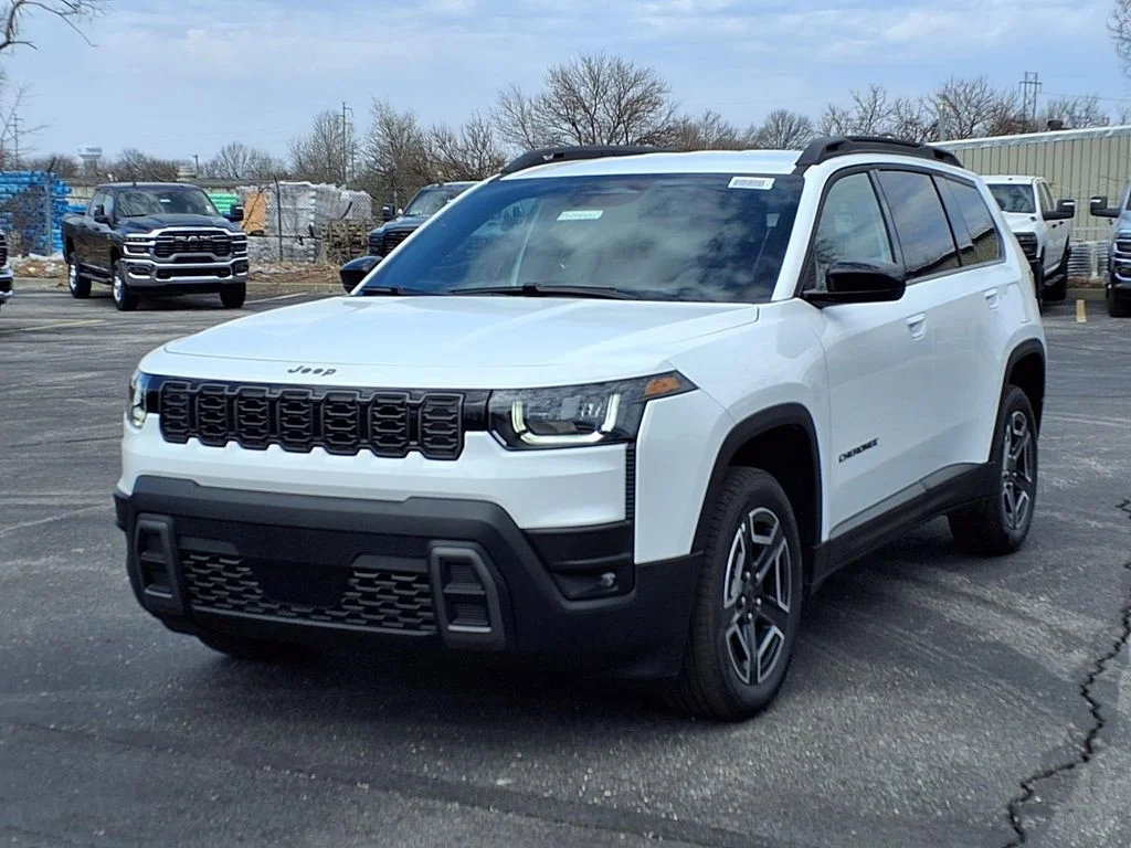 New 2026 Bright White Clearcoat Jeep Laredo image 2