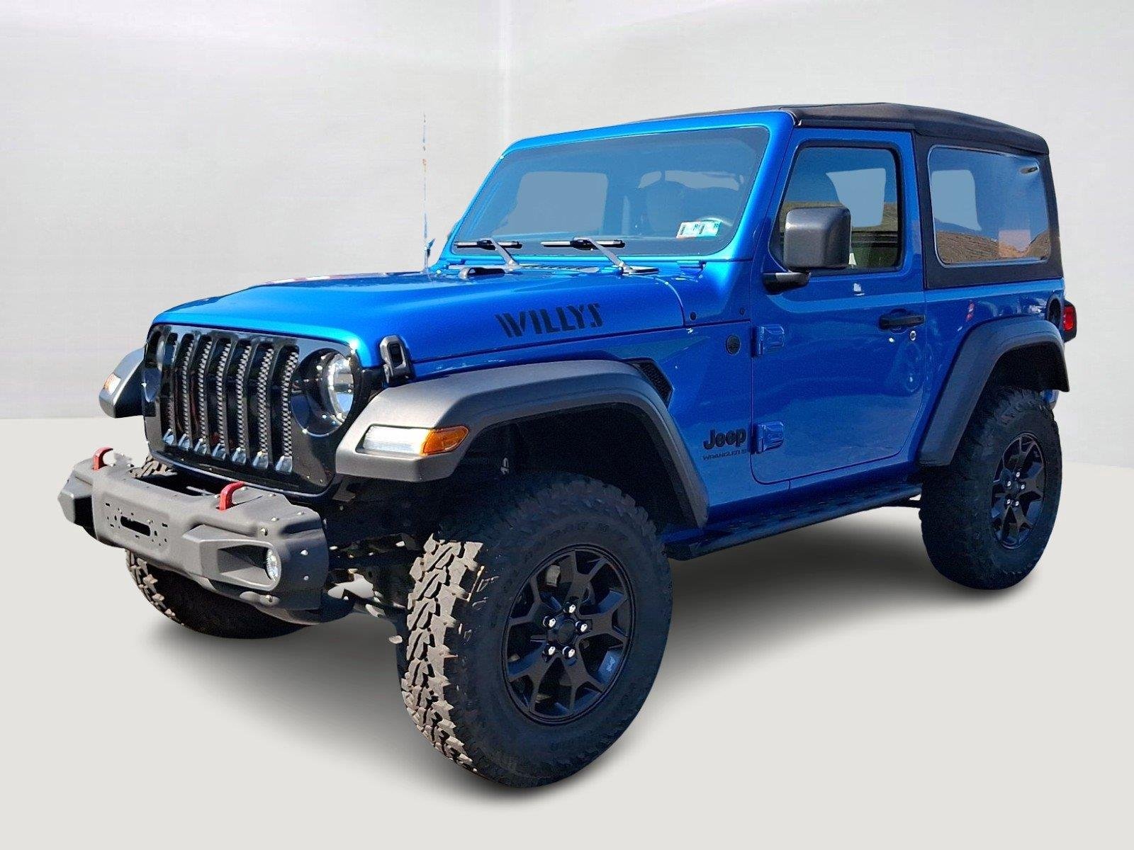 Certified Used 2023 Hydro Blue Pearlcoat Jeep Willys Sport image 3