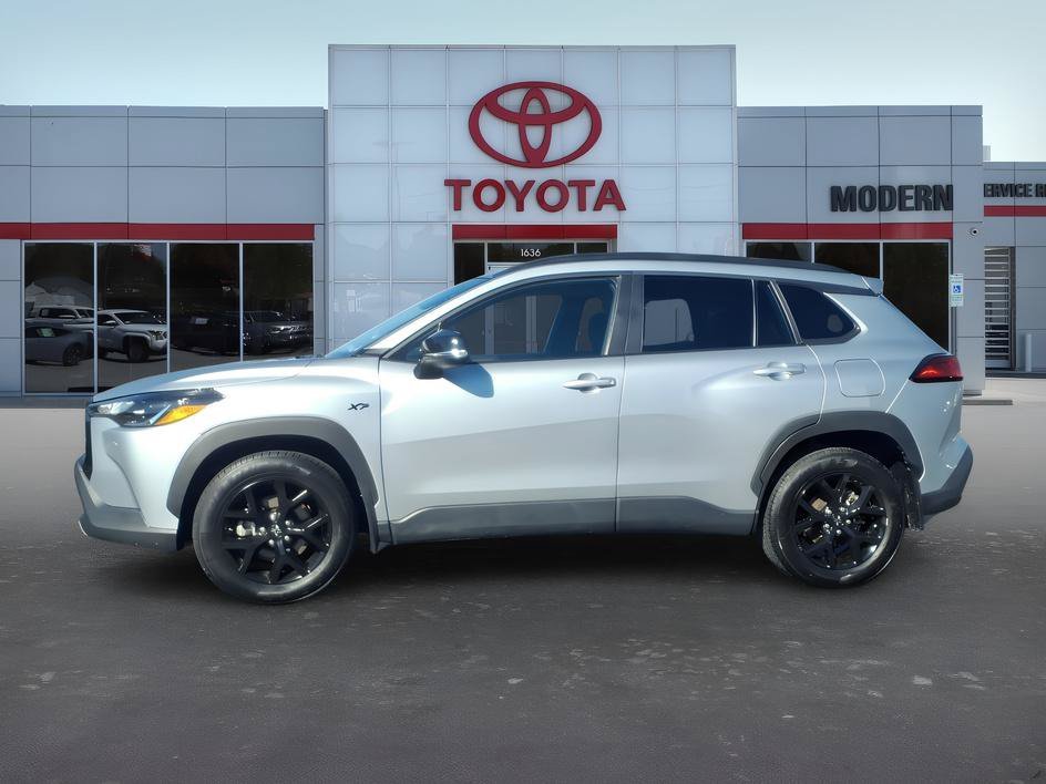 Certified Used 2025 Silver Toyota LE image 2