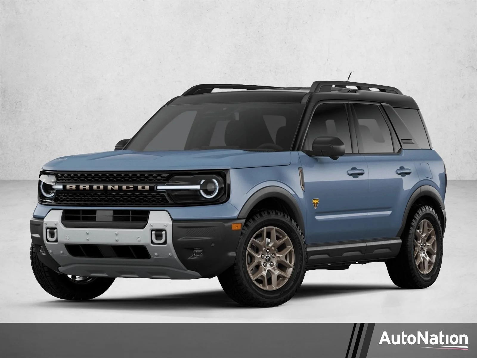 New 2026 Azure Gray Metallic Tri-Coat Ford Badlands® image 1
