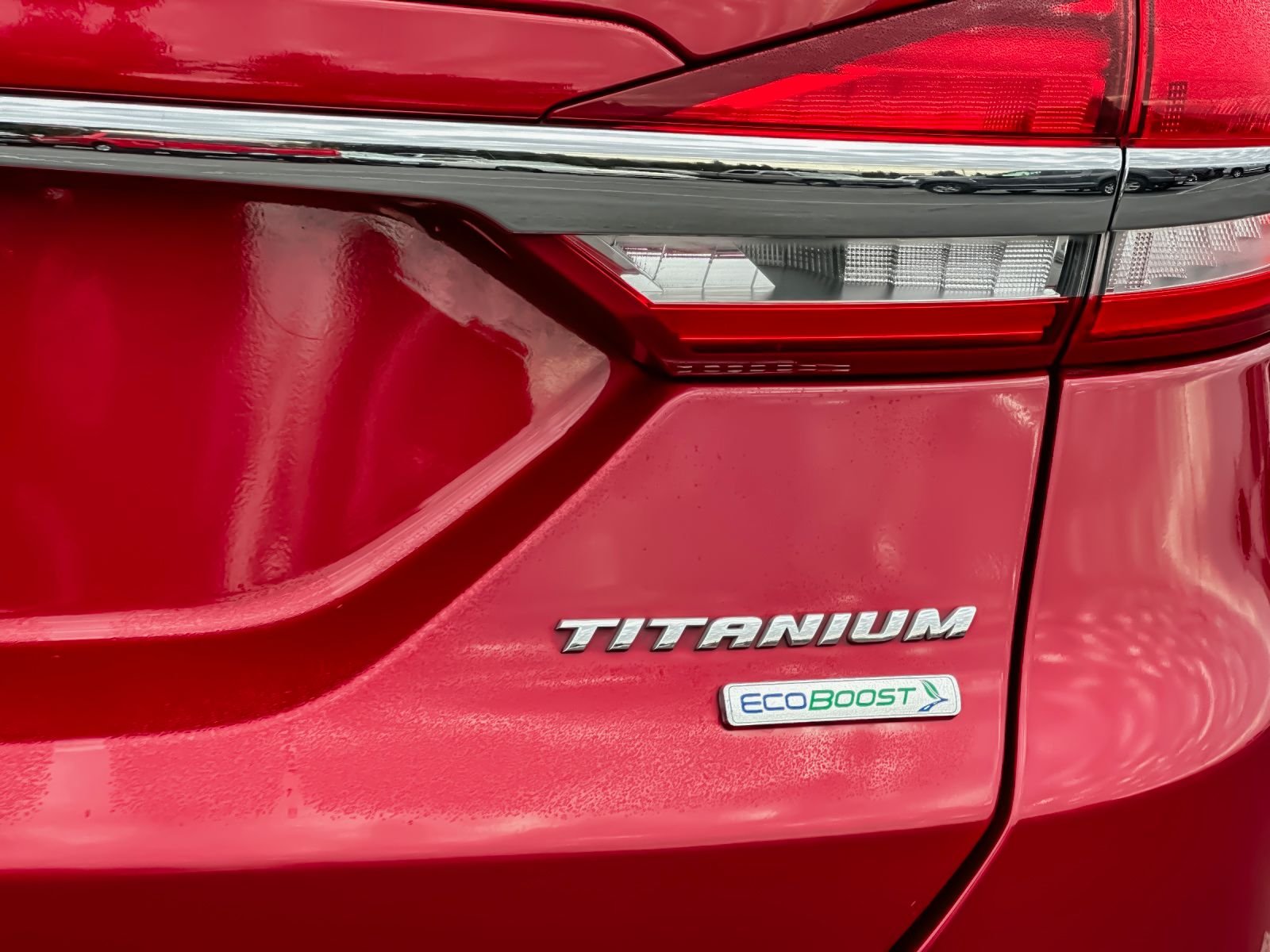 Used 2017 Red Ford Titanium image 26