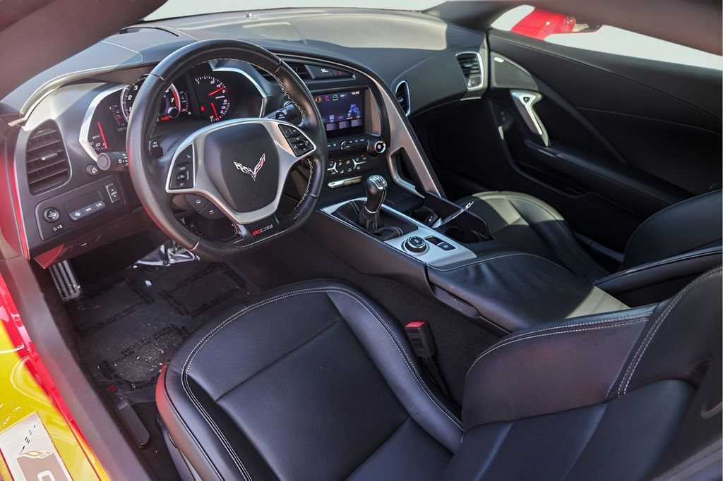 Used 2016 TORCH RED Chevrolet Z06 1LZ image 13
