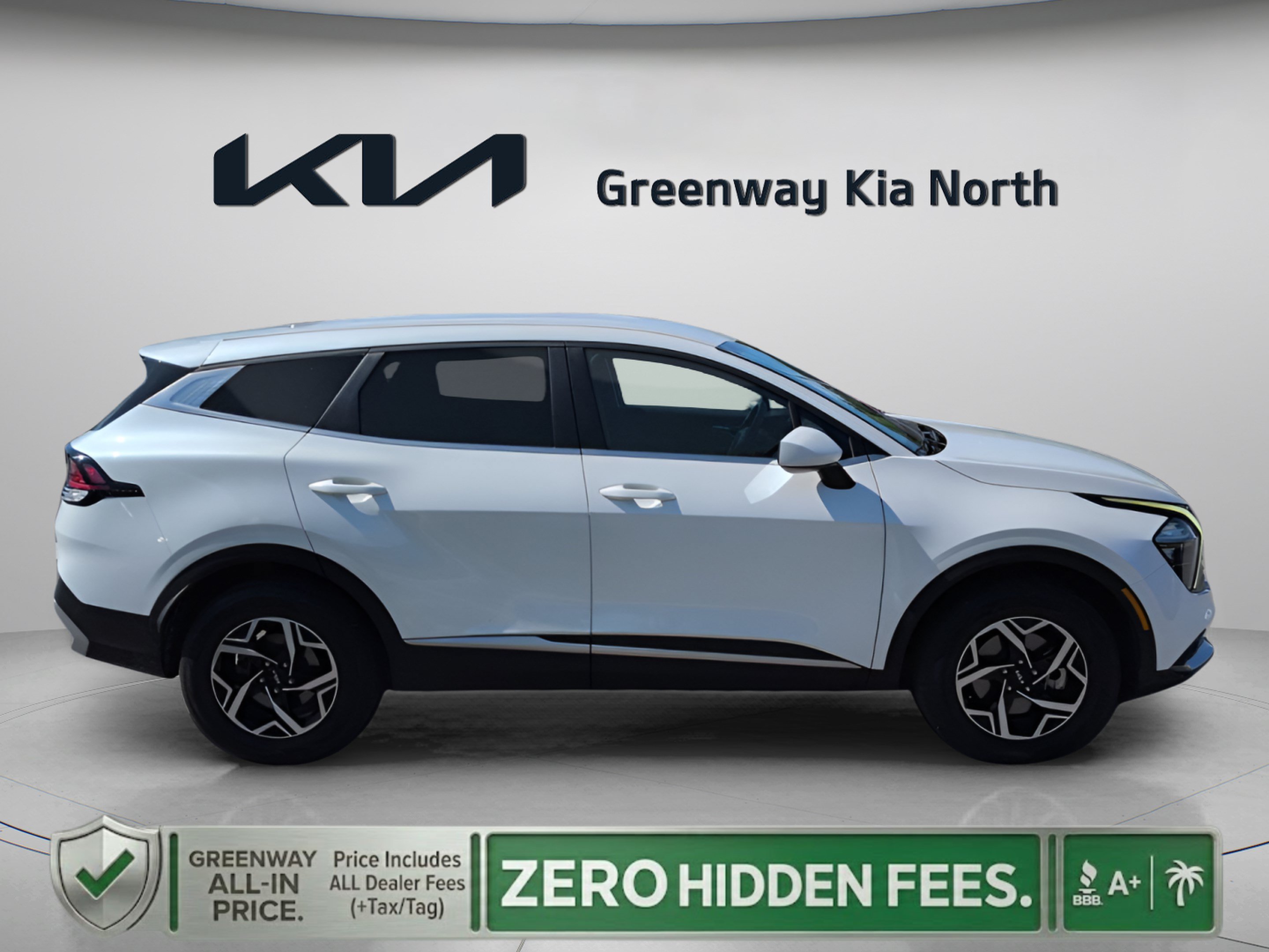 Certified Used 2023 Snow White Pearl Kia LX image 9