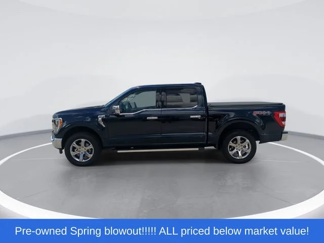 Used 2022 Blue Ford Lariat image 5