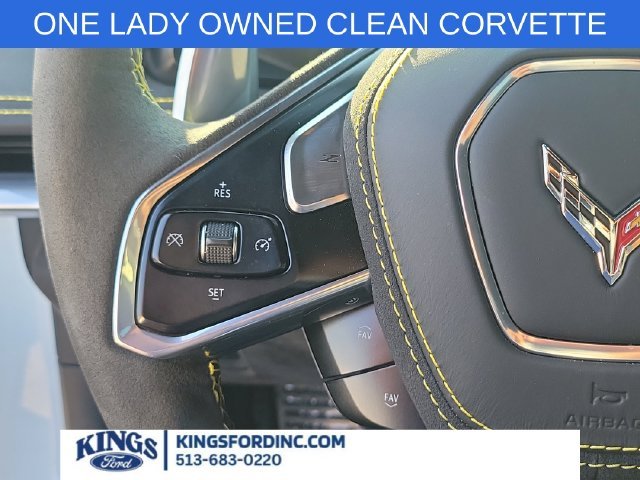 Used 2021 Arctic White Chevrolet Stingray image 16
